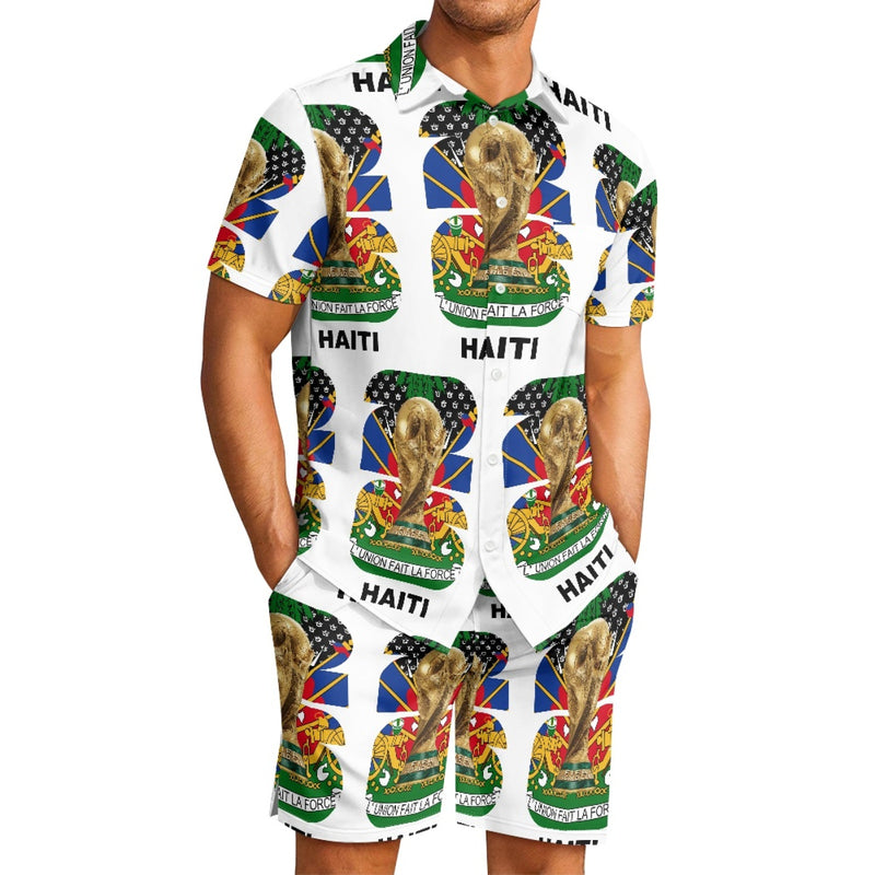 TMMG HAITI WORLD CUP 2026 WHITE CABANA SET