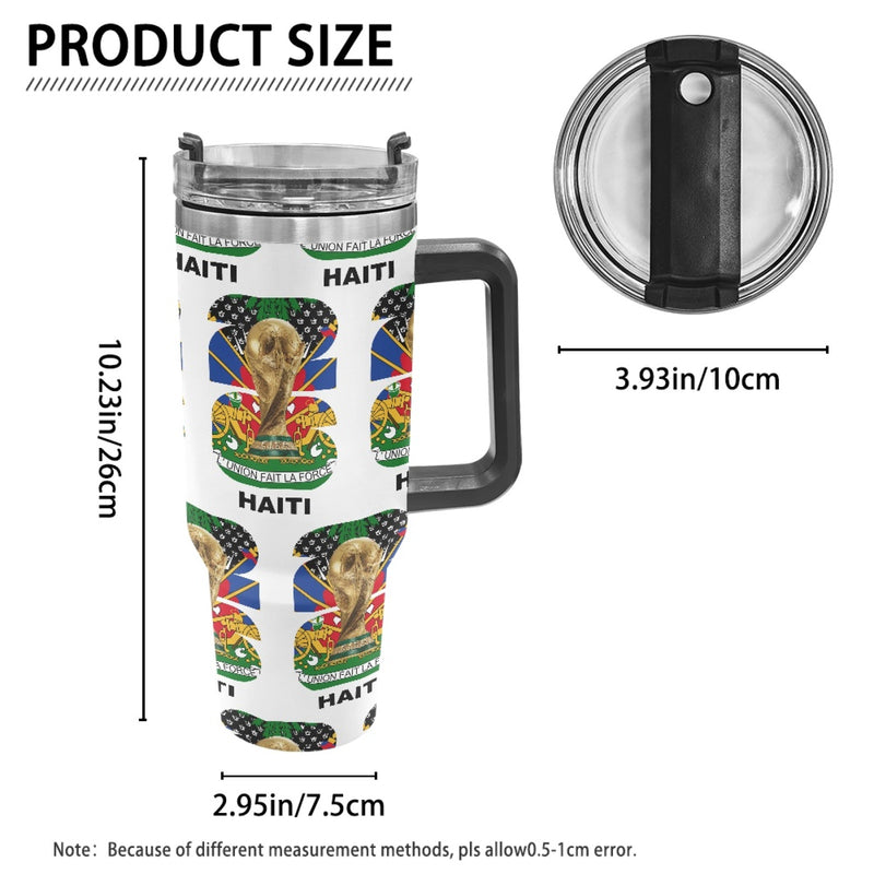 TMMG HAITI WORLD CUP 2026 400z Tumbler with Handle