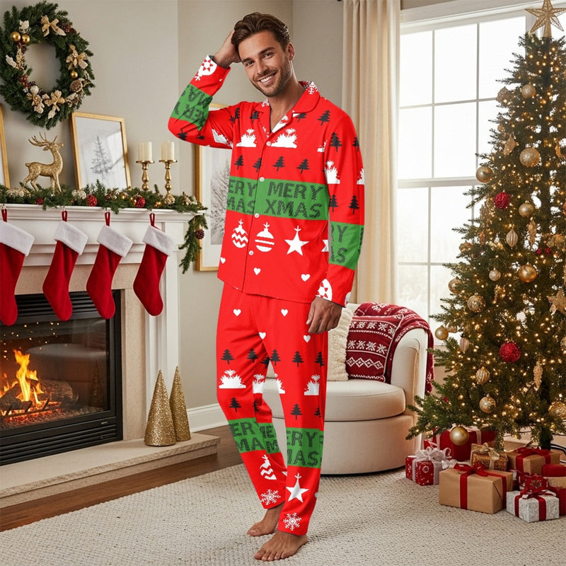 TMMG HAITI MEN'S XMAS PAJAMA SET