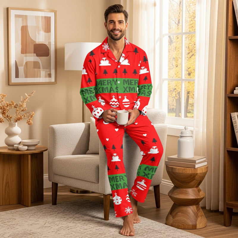 TMMG HAITI MEN'S XMAS PAJAMA SET