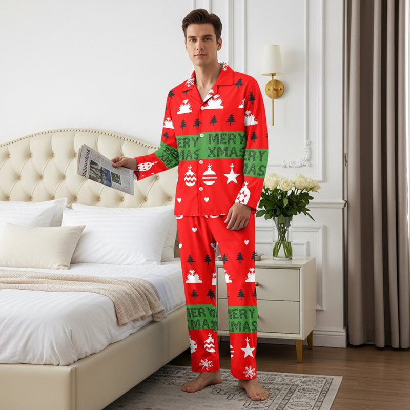 TMMG HAITI MEN'S XMAS PAJAMA SET
