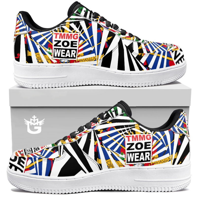 TMMG HAITI ZOE WEAR LOW TOP LEARHER SNEAKERS