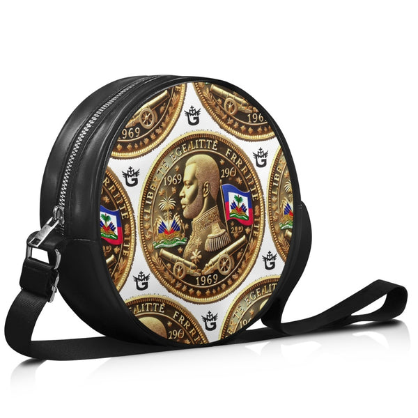 TMMG Heritage Gold Henri Christophe Edition Round crossbody bag 1