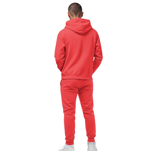 TMMG LOGO RED HOODIE JOGGERS SET