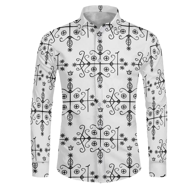 TMMG HAITI PAPA LEGBA DRESS SHIRT
