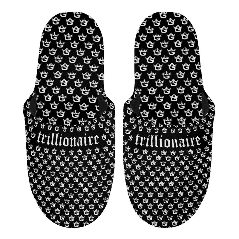 TMMG TRILLIONAIRE All-Over Print Cotton Slippers