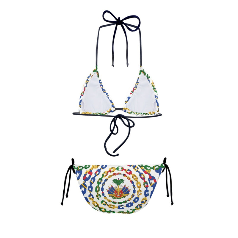 TMMG HAITIAN FLAG URBAN LINK BIKINI & ONE PIECE BATHING-SUIT