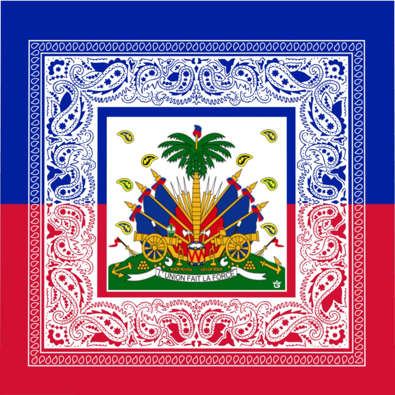 TMMG Haitian Flag Bandana Microfiber Duvet Cover