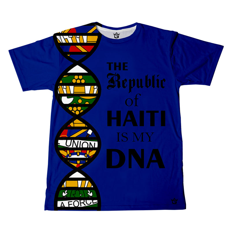 TMMG HAITI THE REPUBLIC OF HAITI IS MY DNA PRINT COLLECTION T-SHIRT