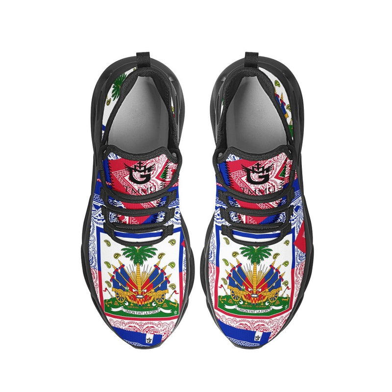 TMMG Haiti- Luxury Haitian Bandana Luxury Fashion Sneakers