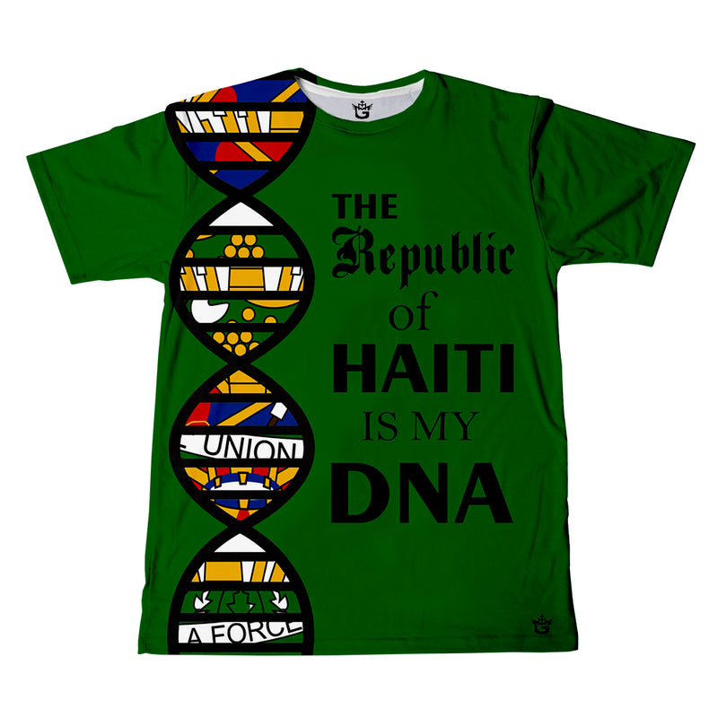 TMMG HAITI THE REPUBLIC OF HAITI IS MY DNA PRINT COLLECTION T-SHIRT