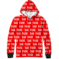 RED TMMG LUXURY SAK PASE HOODIE