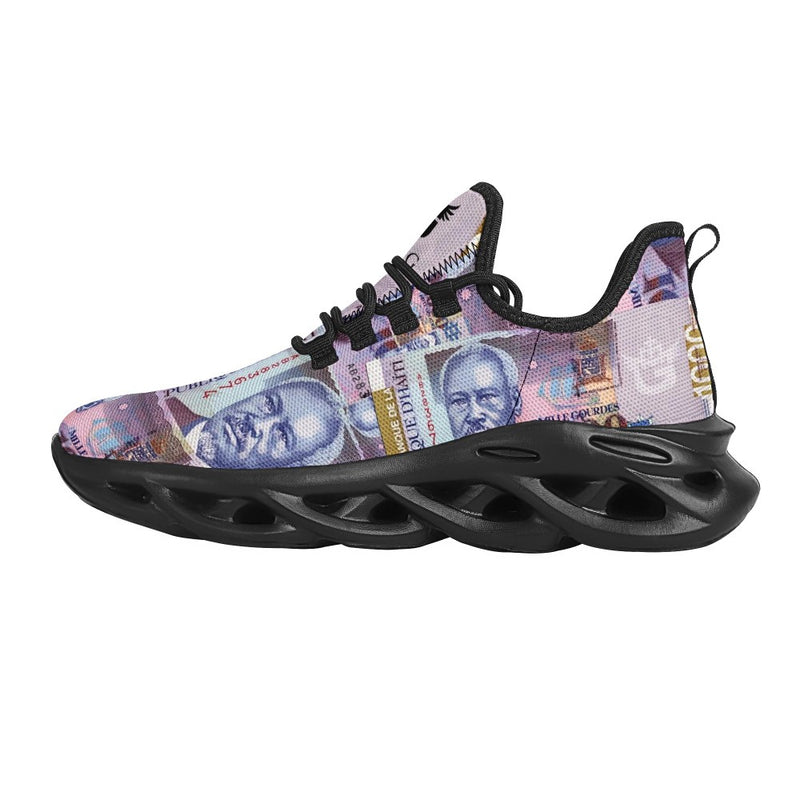 TMMG Haiti- Luxury Haitian Money 1000 Gdes Fashion Sneakers