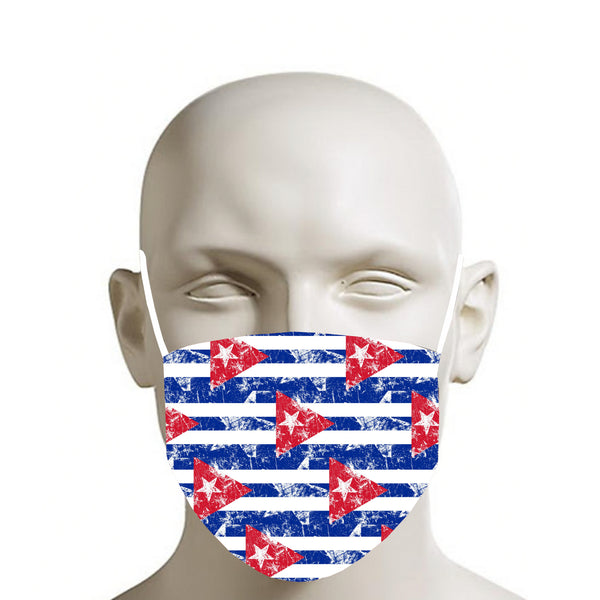 TMMG CUBAN FLAG MOUTH MASK