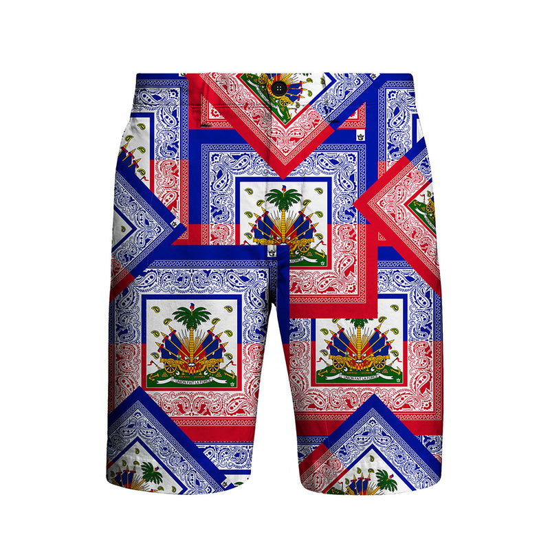 TMMG HAITIAN FLAG BANDANA DRESS SHORT PANTS