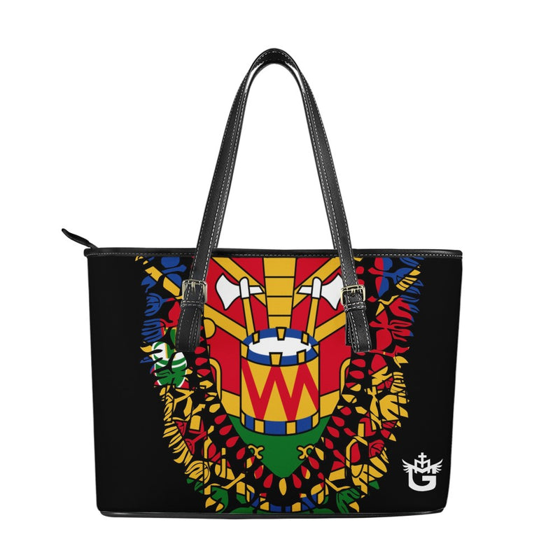 TMMG Haiti Flag Dashiki Women's Tote Purse