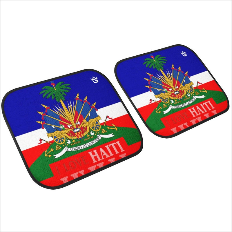 TMMG Haiti Flag Car Floor Mats 4pcs set