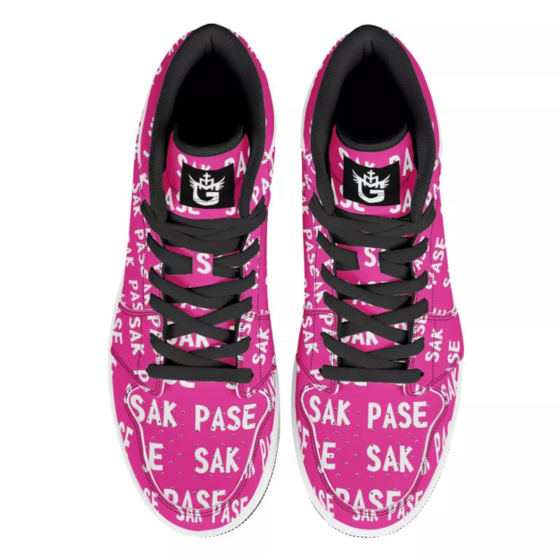 TMMG PINK SAK PASE HIGH TOP SNEAKERS
