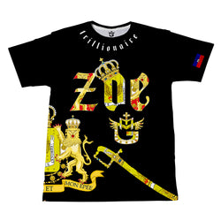 TMMG HAITI ROYAL TRILLIONAIRE ZOE FOR LIFE T-SHIRT