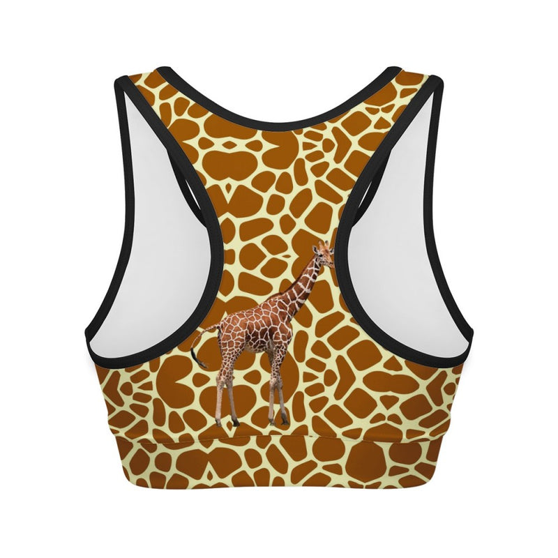 TMMG Safari Giraffe Sports Bra