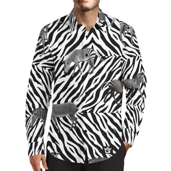 TMMG LUXURY SAFARI ZEBRA DRESS SHIRT