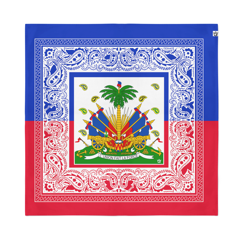 TMMG HAITI HAITIAN FLAG BANDANA