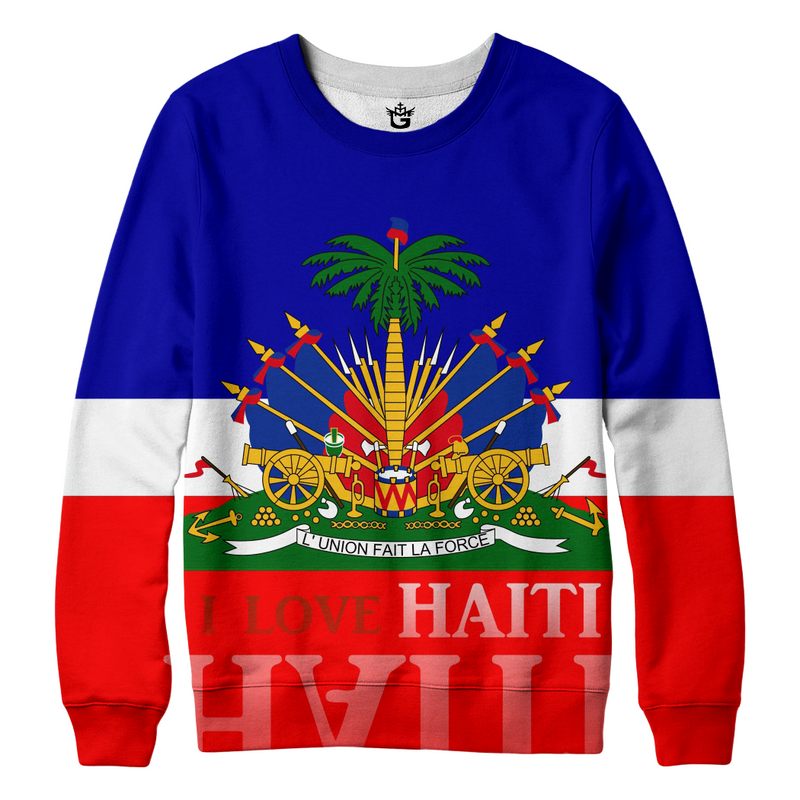 TMMG HAITI HAITIAN FLAG SWEATER