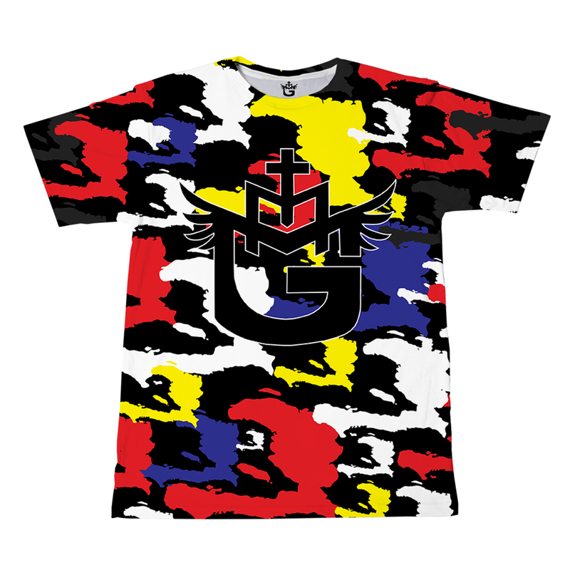 TMMG HAITI ARMY GREEN HAITI CAMO T-SHIRT