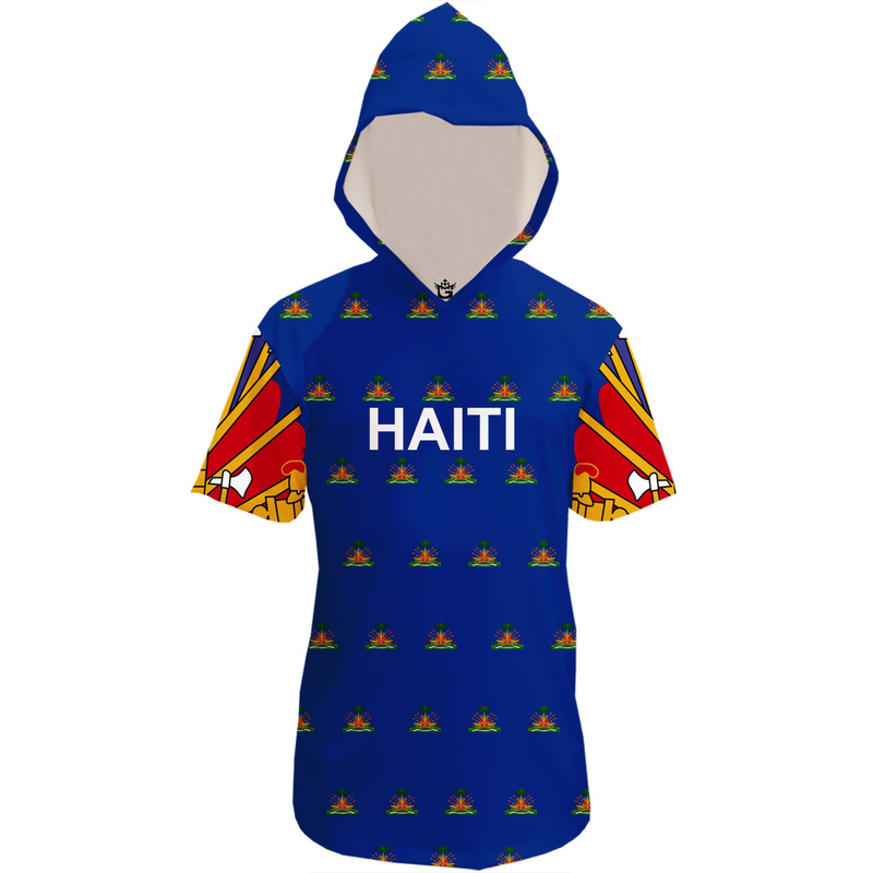 TMMG RED HAITI HOODIE TEE