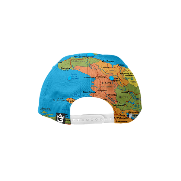 TMMG HAITI MAP SNAP-BACK HAT