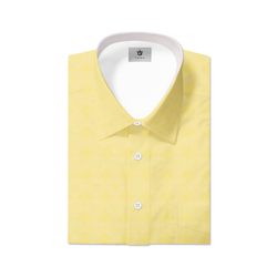 YELLOW TMMG LUXURY PLAID DRESS SHIRT INSPIRED BY EZILI DANTO